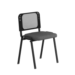 PIRA WORK - FETT VC KURSI HADAP / KURSI SUSUN / KURSI MEETING / KURSI KANTOR / ISO CHAIR warna DARK GREY - PIRA WORK - foto 2
