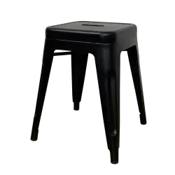 PIRA - KORG LC KURSI CAFE / KURSI BESI / KURSI MAKAN / KURSI OUTDOOR / BANGKU BESI warna BLACK - PIRA - foto 6