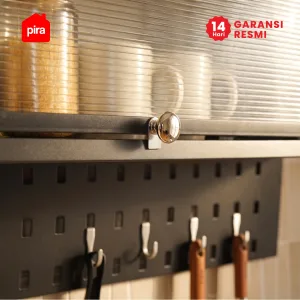 PIRA - DISH AVA MDR65 H RAK PIRING / RAK PIRING GANTUNG / RAK DAPUR / RAK WASTAFEL / RAK PENGERING PIRING warna BLACK - PIRA - foto 6
