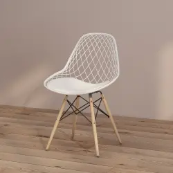 PIRA - ESME DC KURSI TERAS / KURSI CAFE / KURSI MAKAN / KURSI PLASTIK warna WHITE - PIRA - foto 6