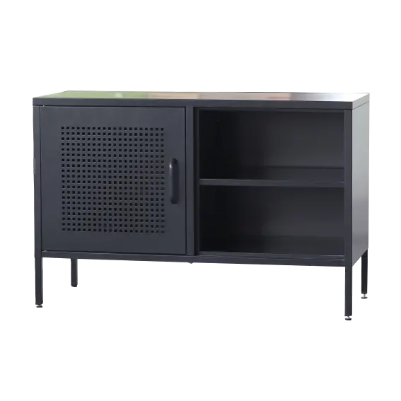 PIRA - KANO MTV100 RAK TV BESI / MEJA TV BESI warna BLACK - PIRA - foto 5