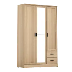PIRA METROPOLIS -  YORK 3P 2DR LEMARI PAKAIAN 3 PINTU DENGAN 2 LACI warna PRO OAK - PIRA METROPOLIS - foto 5