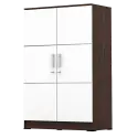 PIRA METROPOLIS - ALBA BAZ BL 80 LEMARI PAKAIAN ANAK warna AMERICAN WALNUT - WHITE - METROPOLIS - foto 2