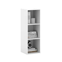 PIRA METROPOLIS - HAKO SU 3X1 RAK 3 SUSUN / RAK SUSUN SERBAGUNA / RAK BUKU warna WHITE - PIRA METROPOLIS - foto 7