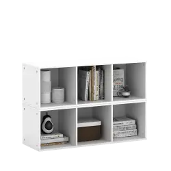 PIRA METROPOLIS - HAKO SU 3X1 RAK 3 SUSUN / RAK SUSUN SERBAGUNA / RAK BUKU warna WHITE - PIRA METROPOLIS - foto 4