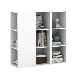 PIRA METROPOLIS - HAKO SU 3X1 RAK 3 SUSUN / RAK SUSUN SERBAGUNA / RAK BUKU warna WHITE - PIRA METROPOLIS - foto 6