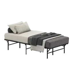 PIRA - BASE FOLDING MBD100 DIPAN BESI / RANJANG / TEMPAT TIDUR BESI warna BLACK - PIRA - foto 3