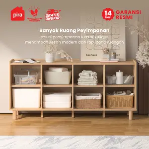 PIRA - SHIBUI SB160 BUFET / SIDEBOARD / LEMARI KABINET / MEJA TV warna PRO OAK - PIRA - foto 4