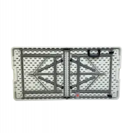 PIRA - FOLDA FT122 H MEJA SERBAGUNA / MEJA LIPAT OUTDOOR / MEJA TAMAN / MEJA MAKAN warna WHITE - PIRA - foto 11