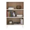 PIRA OX -  POLKA BC60 S RAK BUKU / RAK SERBAGUNA / RAK SUSUN warna WHITE SM - PRO OAK - PIRA OX - foto 5