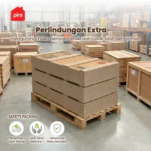 PACKING KAYU UNTUK PERLINDUNGAN EXTRA warna BLACK - PIRA - foto 2