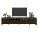 PIRA BAVARIAN - BENEDICT TV210 MEJA TV/RAK TV warna BROWN WALNUT - STONE - BAVARIAN - foto 4