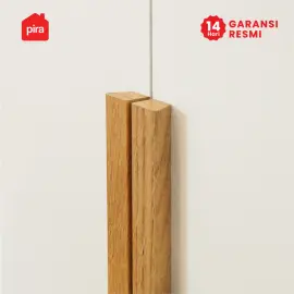 PIRA METROPOLIS -  YONA 5P 2DR LEMARI PAKAIAN 5 PINTU DENGAN 2 LACI warna WHITE - PRO OAK - PIRA METROPOLIS - foto 7