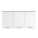 PIRA METROPOLIS OX - ARUNA KC WU120 RAK DAPUR / RAK GANTUNG DAPUR / KITCHEN SET ATAS 3 PINTU warna WHITE - PRO OAK - PIRA METROPOLIS OX - foto 7