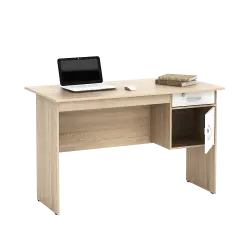 PIRA METROPOLIS - MT 122 N MEJA KERJA / KANTOR warna SONOMA OAK - WHITE - METROPOLIS - foto 5