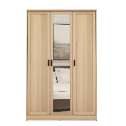 PIRA METROPOLIS - YORK 3P LEMARI PAKAIAN 3 PINTU warna PRO OAK - PIRA METROPOLIS - foto 6