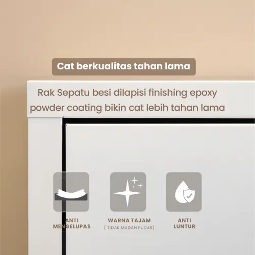 PIRA - ALEX MCH3 LEMARI LACI / LACI BESI / DRAWER BESI warna WHITE - PIRA - foto 3
