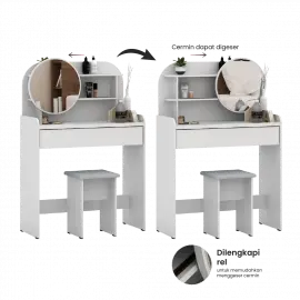 PIRA METROPOLIS OX -  LEVY DS80 MEJA RIAS warna WHITE - PIRA METROPOLIS - foto 9