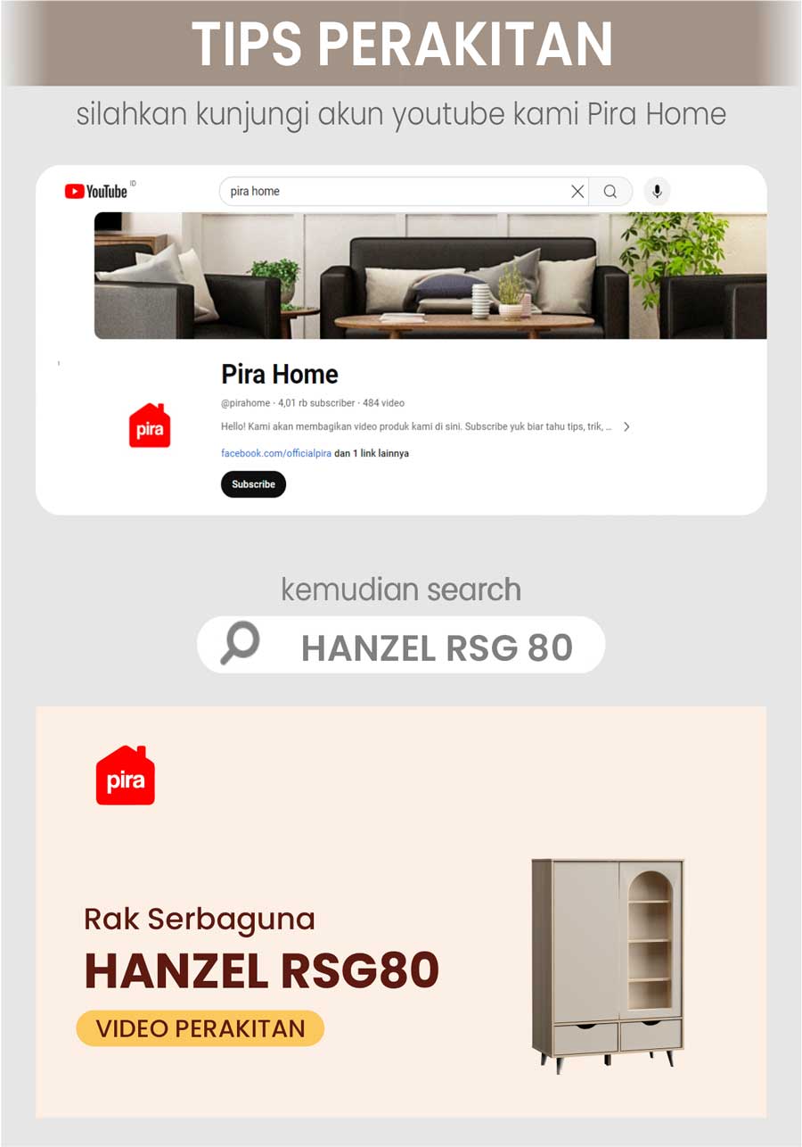 Infografik PIRA METROPOLIS - HANZEL RSG80 RAK SERBAGUNA / RAK DISPLAY warna PRO OAK - LIGHT TAUPE - PIRA METROPOLIS - halaman 5