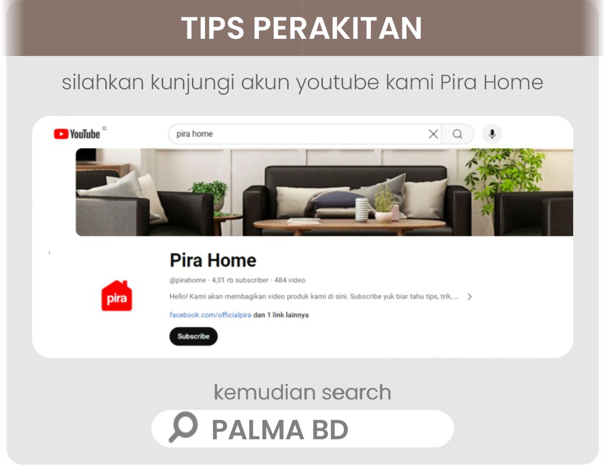Infografik PIRA - PALMA BD180 PLATFORM BED / DIPAN / DIPAN TEMPAT TIDUR / RANJANG KASUR / DIPAN DENGAN LACI PENYIMPANAN warna GREY - PIRA - halaman 8