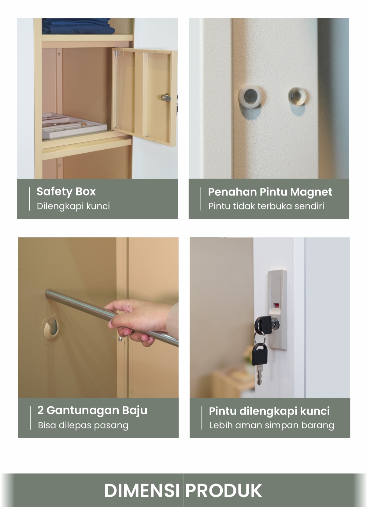 Infografik PIRA - ASHTON AVA 90 MWDSL LEMARI PAKAIAN BESI SLIDING / GESER MOTIF KAYU warna LIGHT ASH - WHITE - PIRA - halaman 6