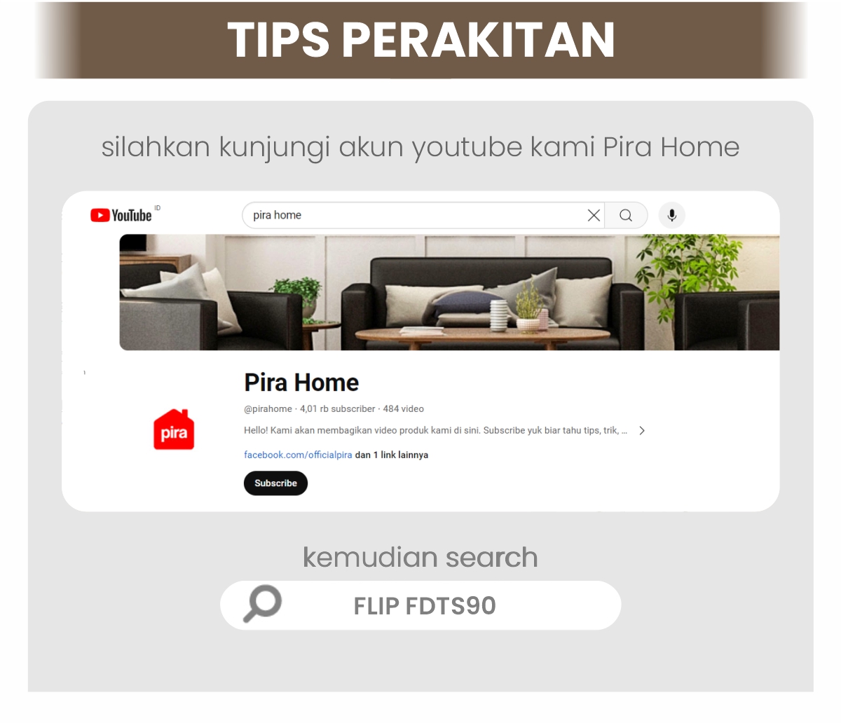 Infografik PIRA - FLIP FDTS90 MEJA MAKAN / MEJA MAKAN LIPAT SET 2 KURSI warna CREAM OAK - WHITE - PIRA - halaman 8