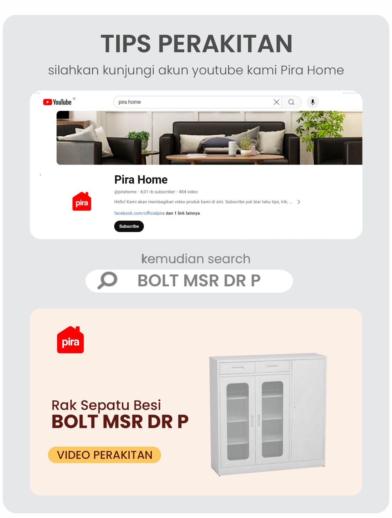 Infografik PIRA - BOLT MSR DR P RAK SEPATU BESI / LEMARI SEPATU / RAK BESI SERBAGUNA warna WHITE - PIRA - halaman 9