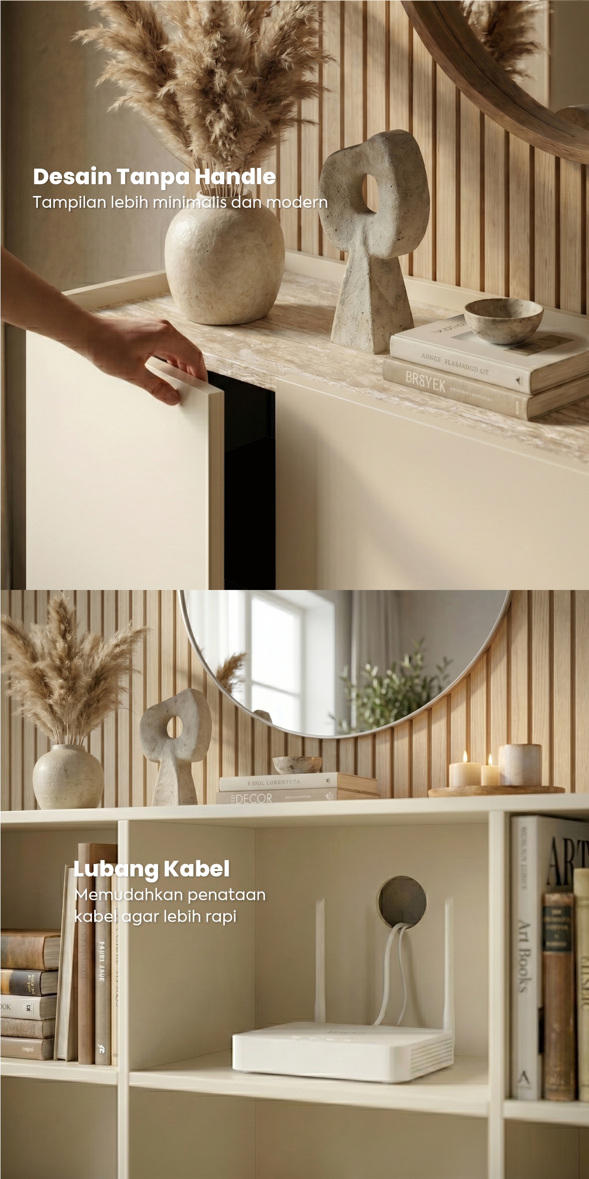 Infografik PIRA METROPOLIS OX - ABRAM SB160 BUFET / SIDEBOARD / LEMARI KABINET / KABINET TV / MEJA TV warna LIGHT TAUPE-TRAVERTINE - PIRA METROPOLIS - halaman 4