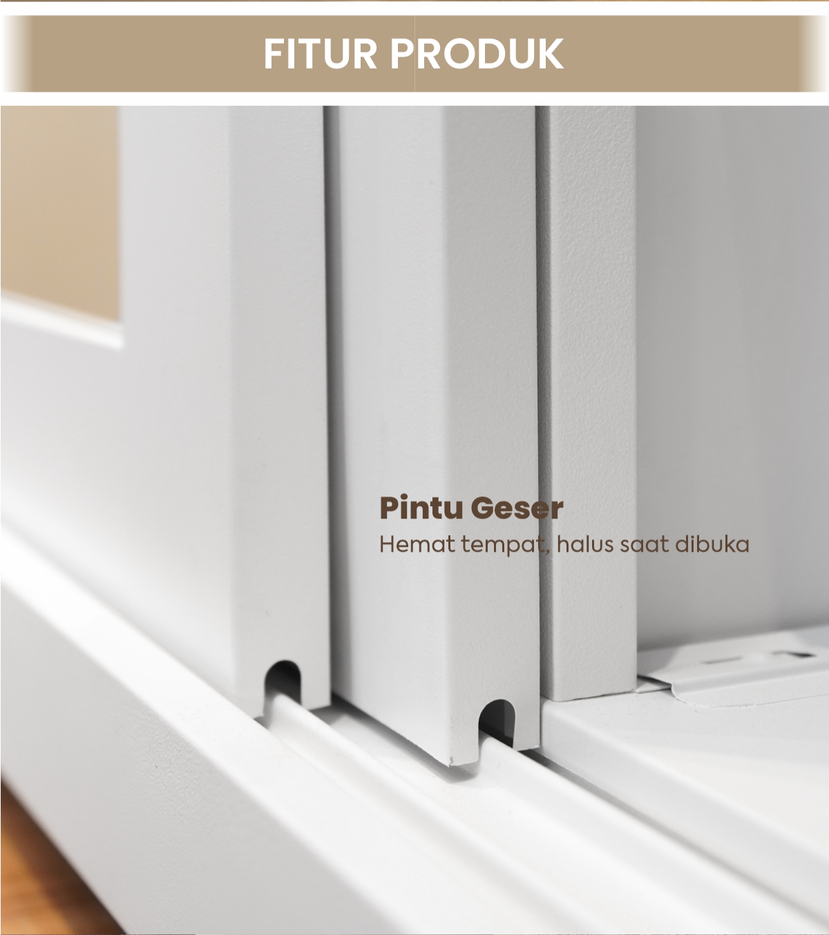 Infografik PIRA - STEEL AVA 90 MWDSL LEMARI PAKAIAN BESI SLIDING / PINTU GESER warna WHITE - PIRA - halaman 3