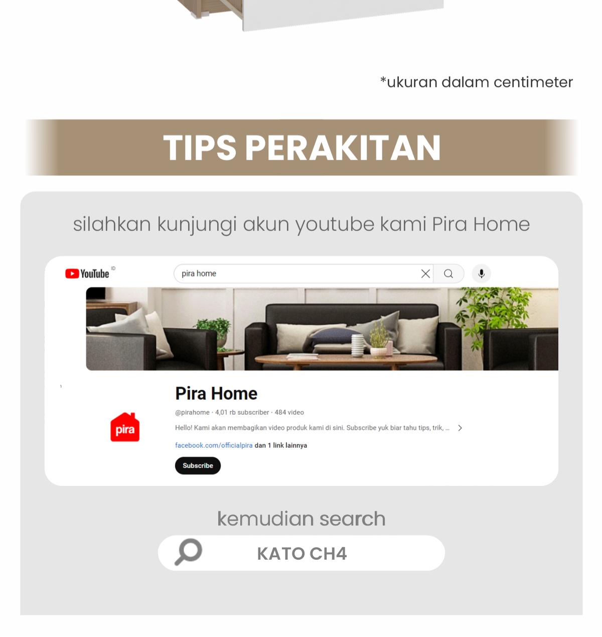 Infografik PIRA METROPOLIS OX -  KATO CH4 LEMARI LACI / DRAWER / LEMARI SUSUN warna PRO OAK - WHITE - PIRA METROPOLIS - halaman 6