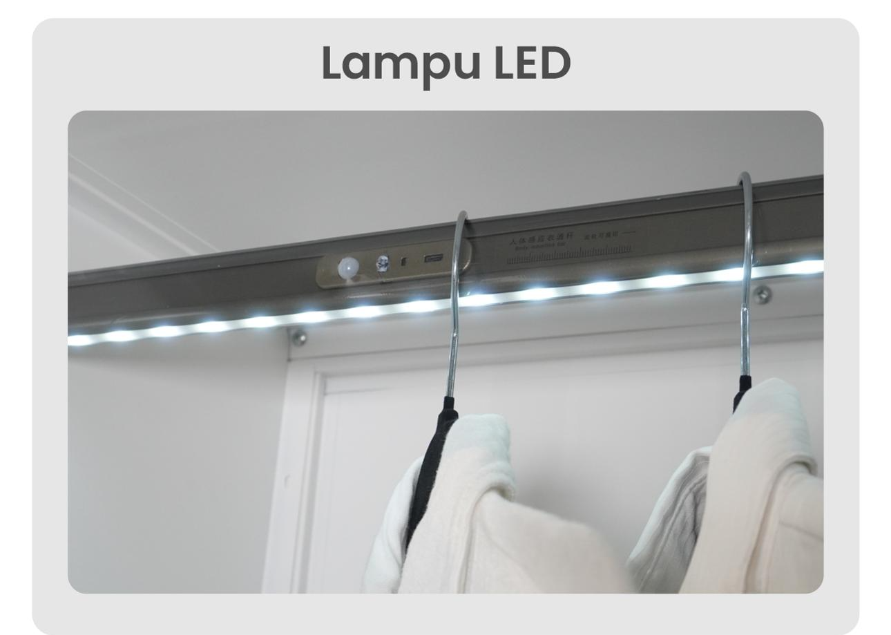 Infografik PIRA - SCHON 5P FGD MWD LEMARI PAKAIAN BESI 5 PINTU DENGAN LACI DAN LED warna WHITE - PIRA - halaman 8