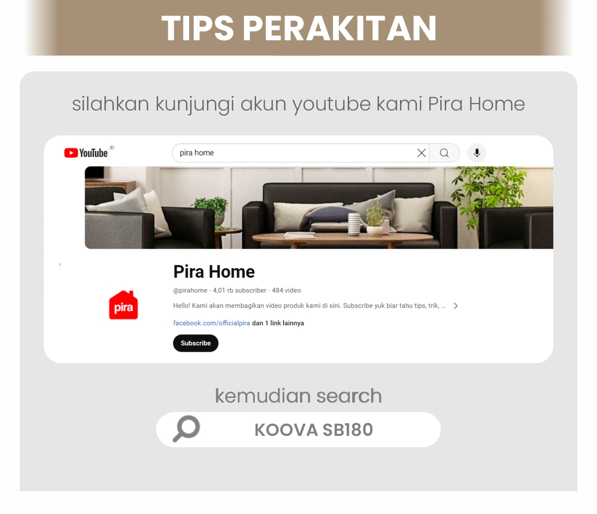 Infografik PIRA -  KOOVA SB180 BUFET / KABINET TV / SIDEBOARD / MEJA TV warna LIGHT TAUPE - PRO OAK - PIRA - halaman 7