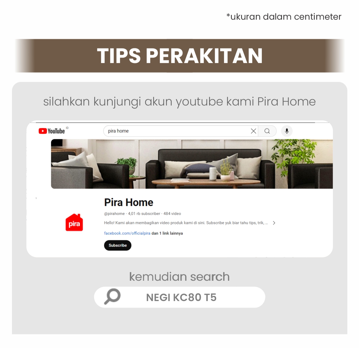 Infografik PIRA -  NEGI KC80 T5 LEMARI DAPUR / RAK DAPUR / RAK DISPLAY / RAK PAJANGAN / RAK SUSUN SERBAGUNA warna PRO OAK - PIRA - halaman 6
