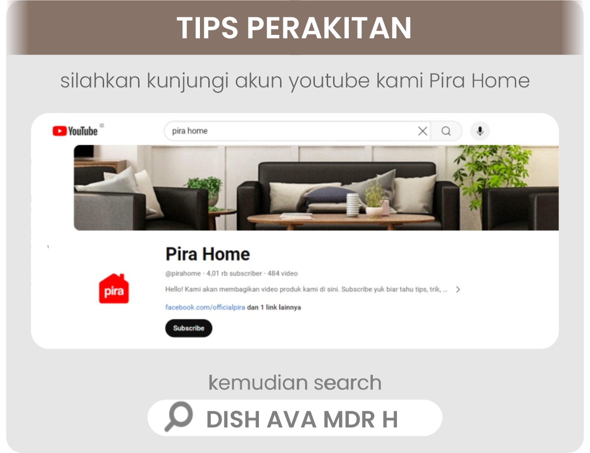 Infografik PIRA - DISH AVA MDR105 H RAK PIRING / RAK PIRING GANTUNG / RAK DAPUR / RAK WASTAFEL / RAK PENGERING PIRING warna WHITE - PIRA - halaman 6